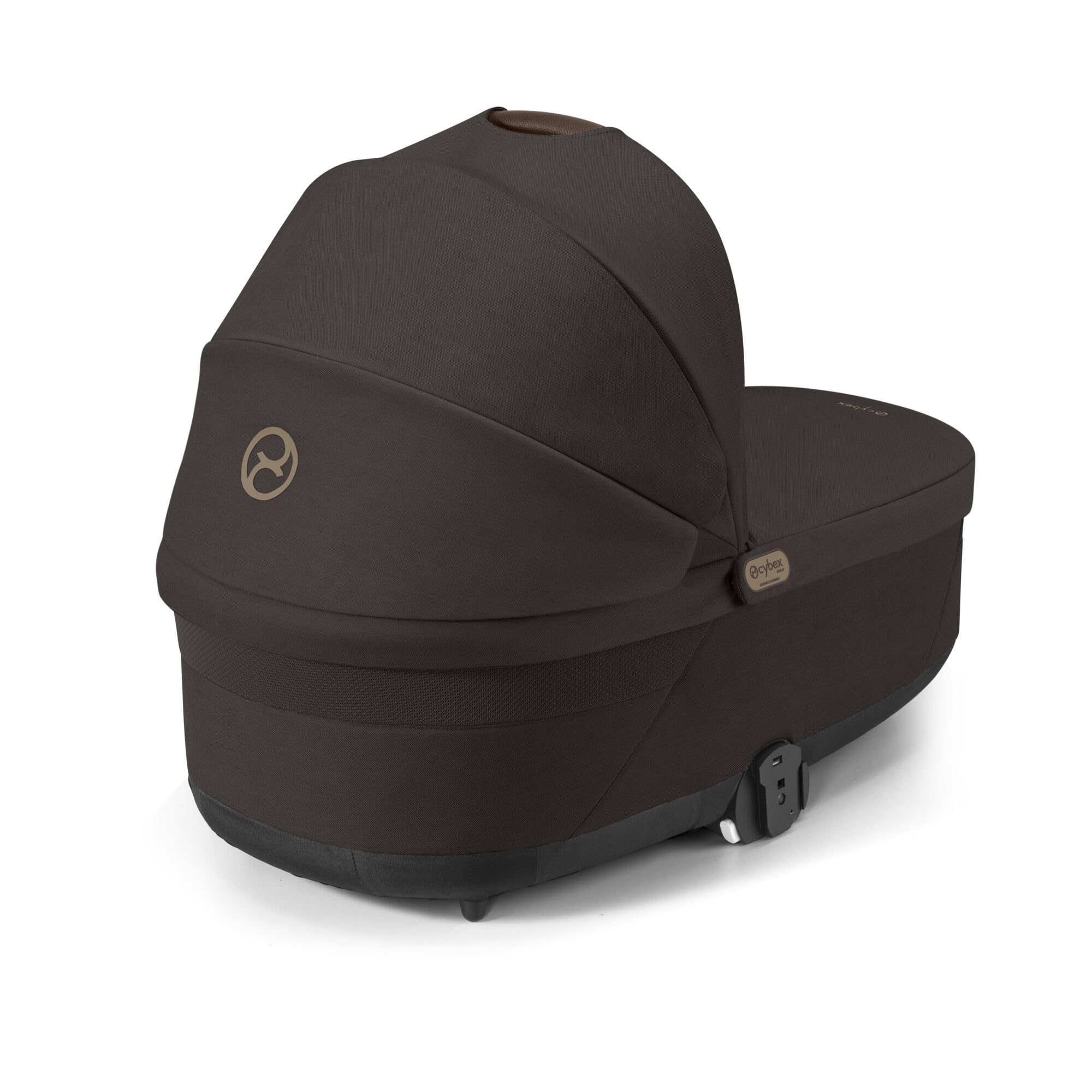 Cybex Capazo Gold COT S Lux, Desde el Nacimiento hasta los 6 Meses Aprox. (máx. 9 kg), Balios S Lux y Talios S Lux, Chocolate Brown