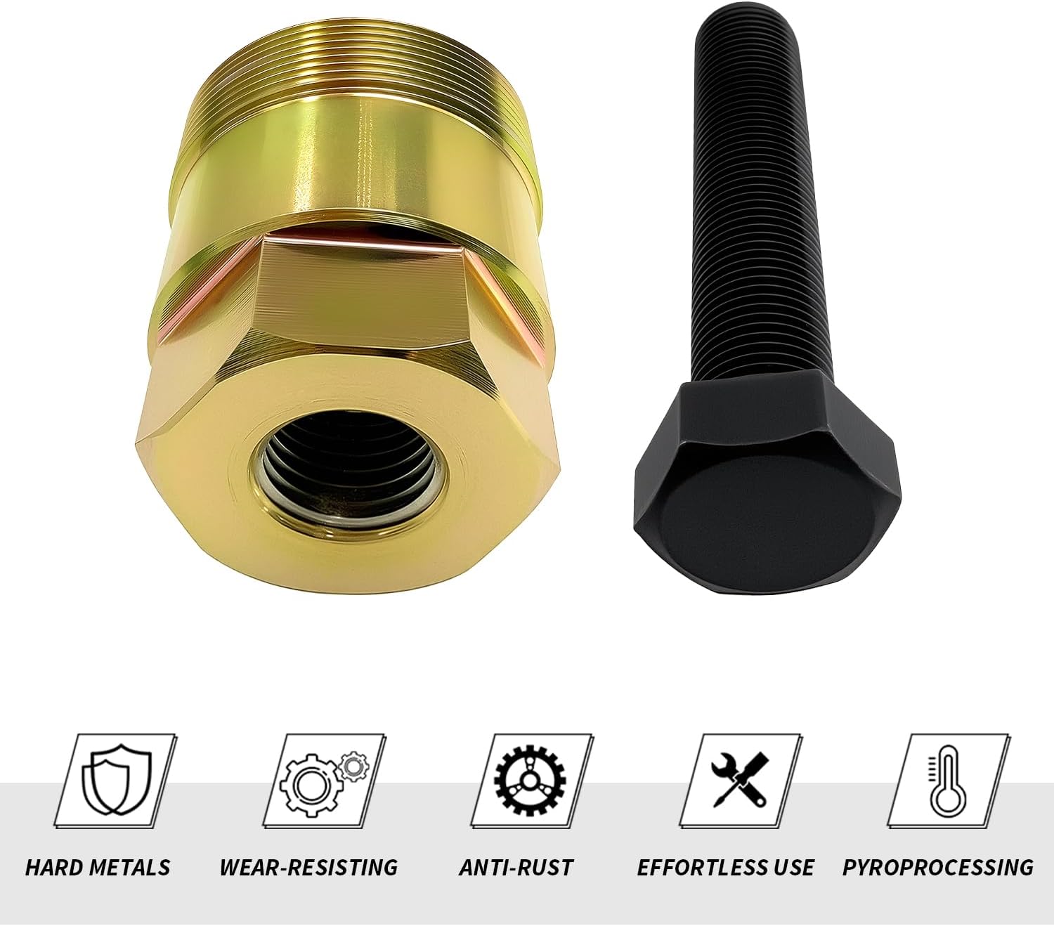 42mm x 1.5mm Flywheel Puller Remover Tool RH Threads for SeaDoo 587 & 657 Engines OEM #529 035 547 295000106