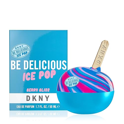 DKNY Be Delicious Ice Pop Eau de Parfum Perfume en espray para mujer, Berry Bliss, 1.7 onzas líquidas