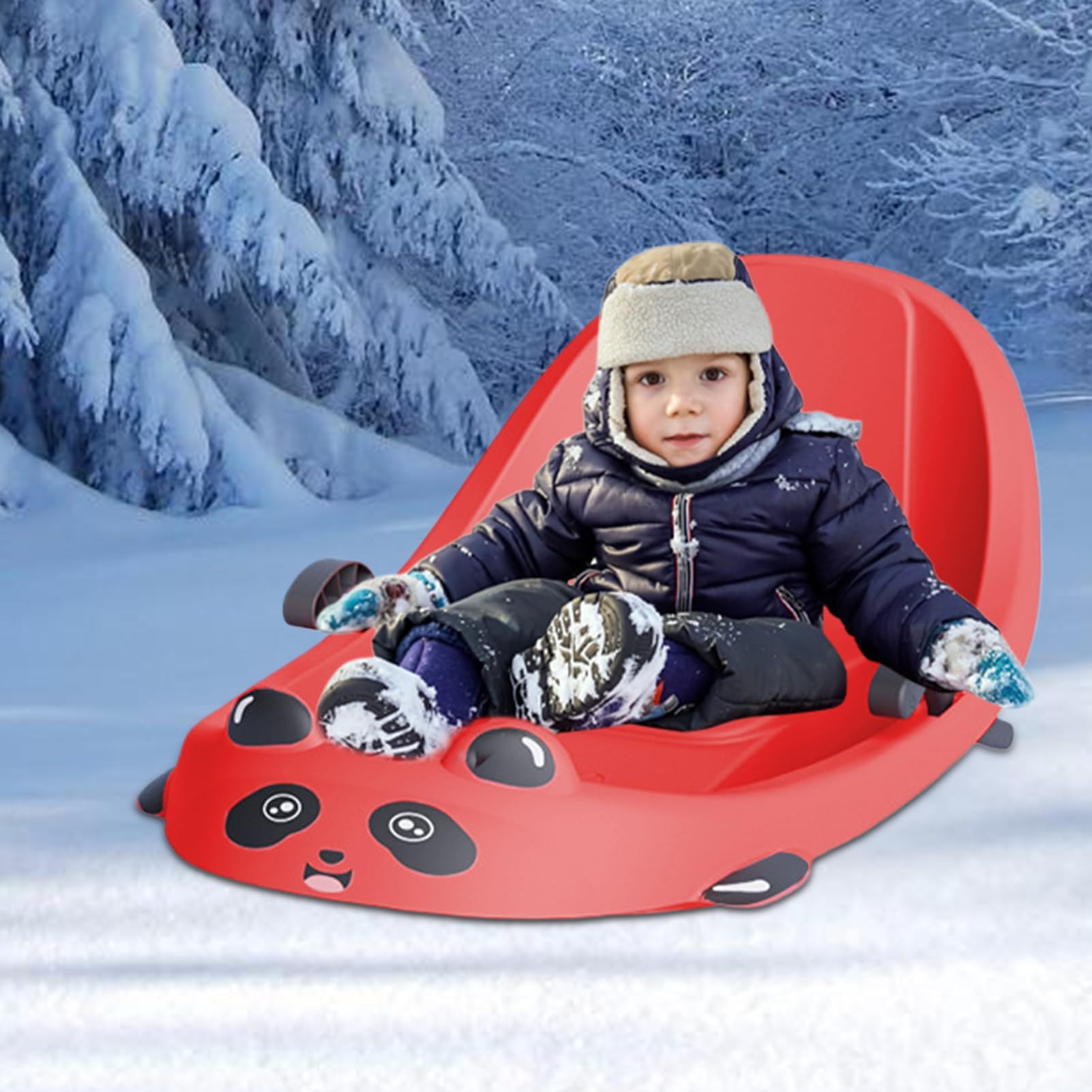 Luge de Neige pour Ergonomique et Familial
