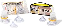 Vista 1 de LifeVac Kit combinado de viaje para el hogar y amarillo, dispositivo portátil de rescate de succión, kit de primeros auxilios para niños y adultos