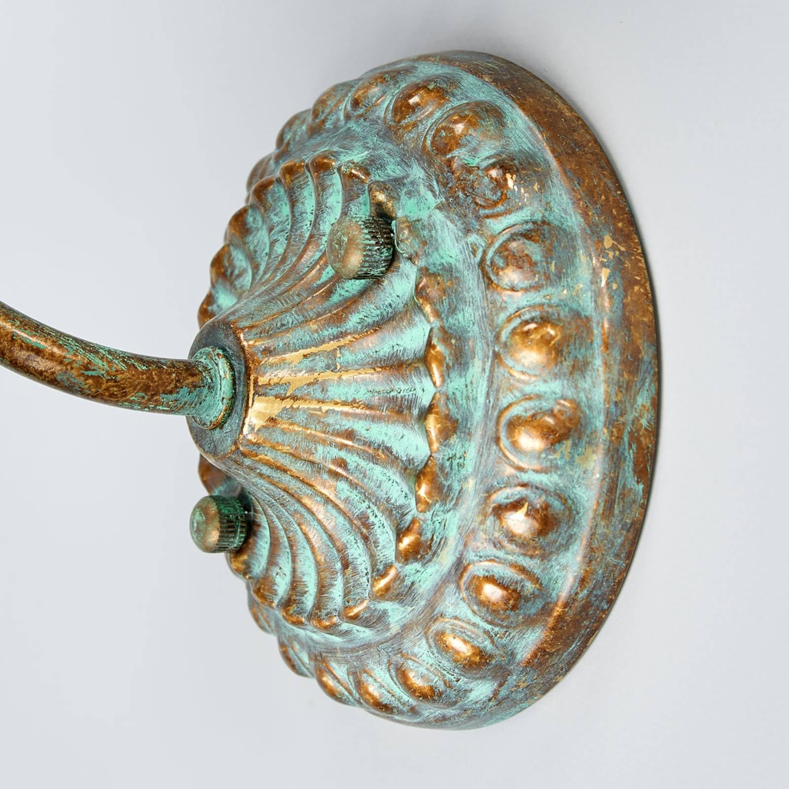 Lindby Wandleuchte, Wandlampe Innen Beno (Retro Vintage Antik) in Bronze aus Metall (1 flammig E14) - Bilderleuchte Wandstrahler Wandbeleuchtung Schlafzimmer/Wohnzimmer Wohnzimmerleuchte