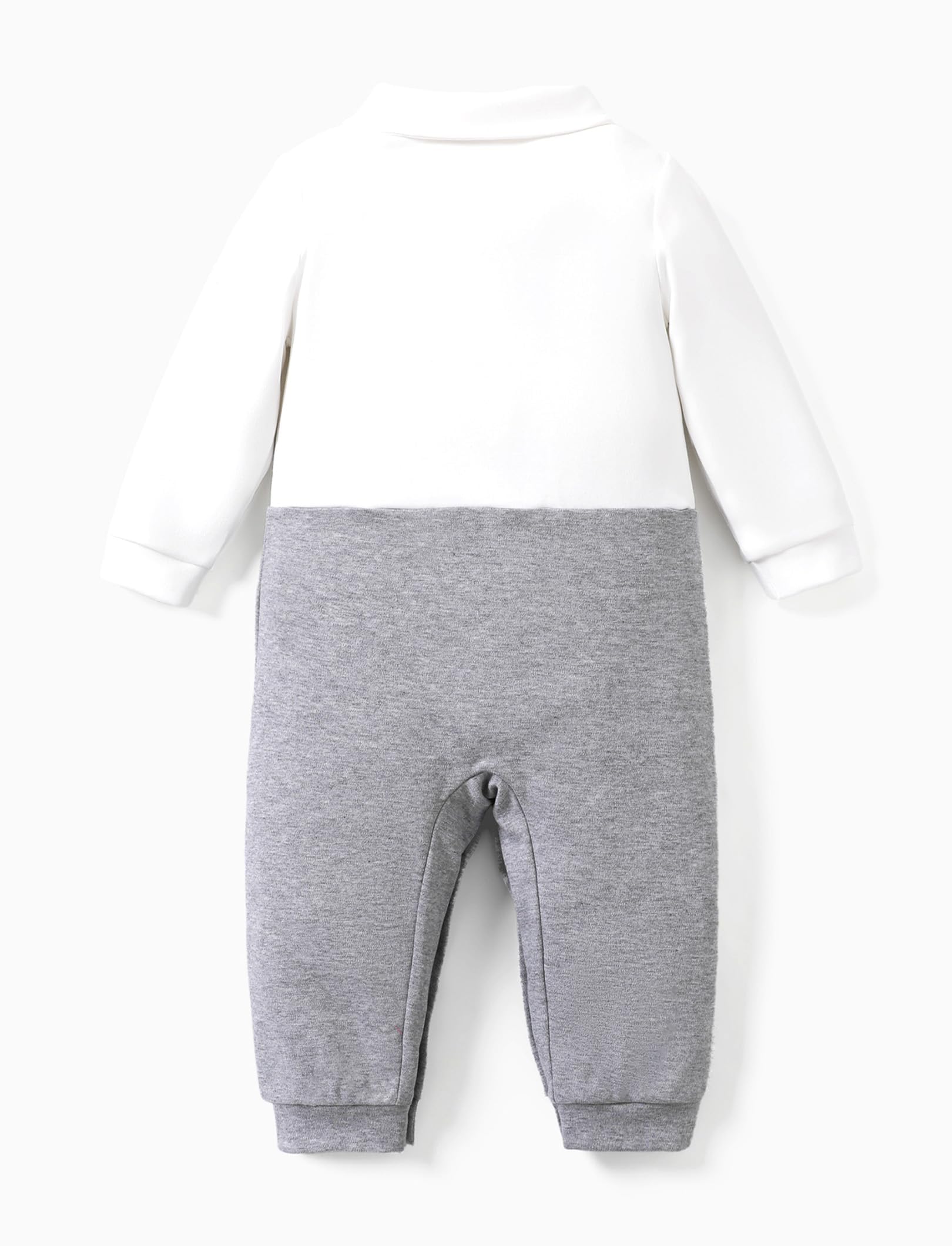 PATPAT Pagliaccetti per Bambino Cotone Morbido con Maniche Lunghe e Senza Piedi, Onesie Neonato Personalizzati per Maschi e Femmine, Tutine Neonato 0-3 Mesi, Body Lungo, Regalo Neonato Maschio