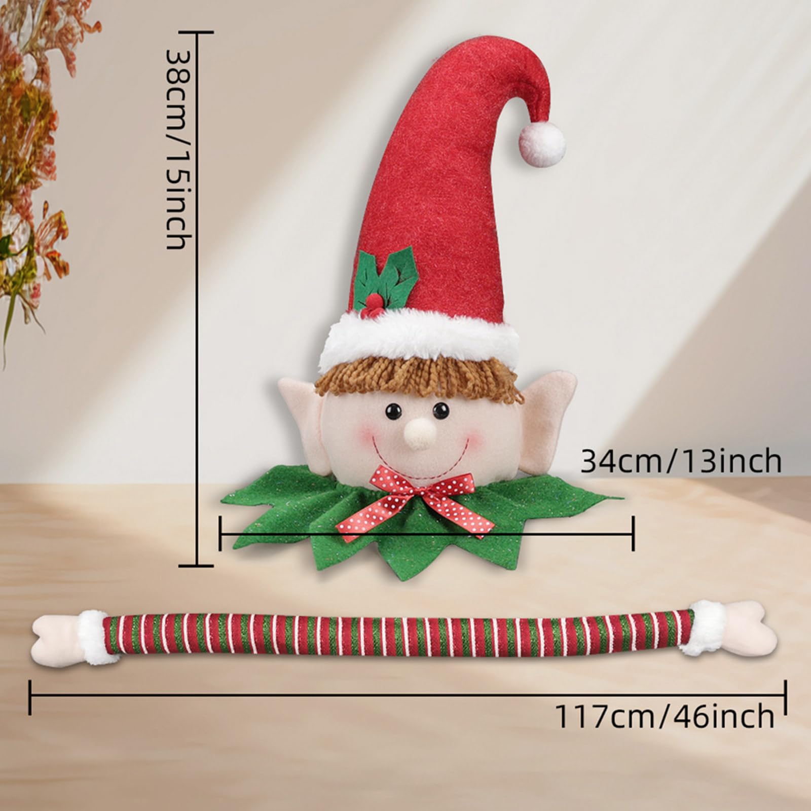 Amazon | クリスマスツリートップスターサンタ/スノーマン