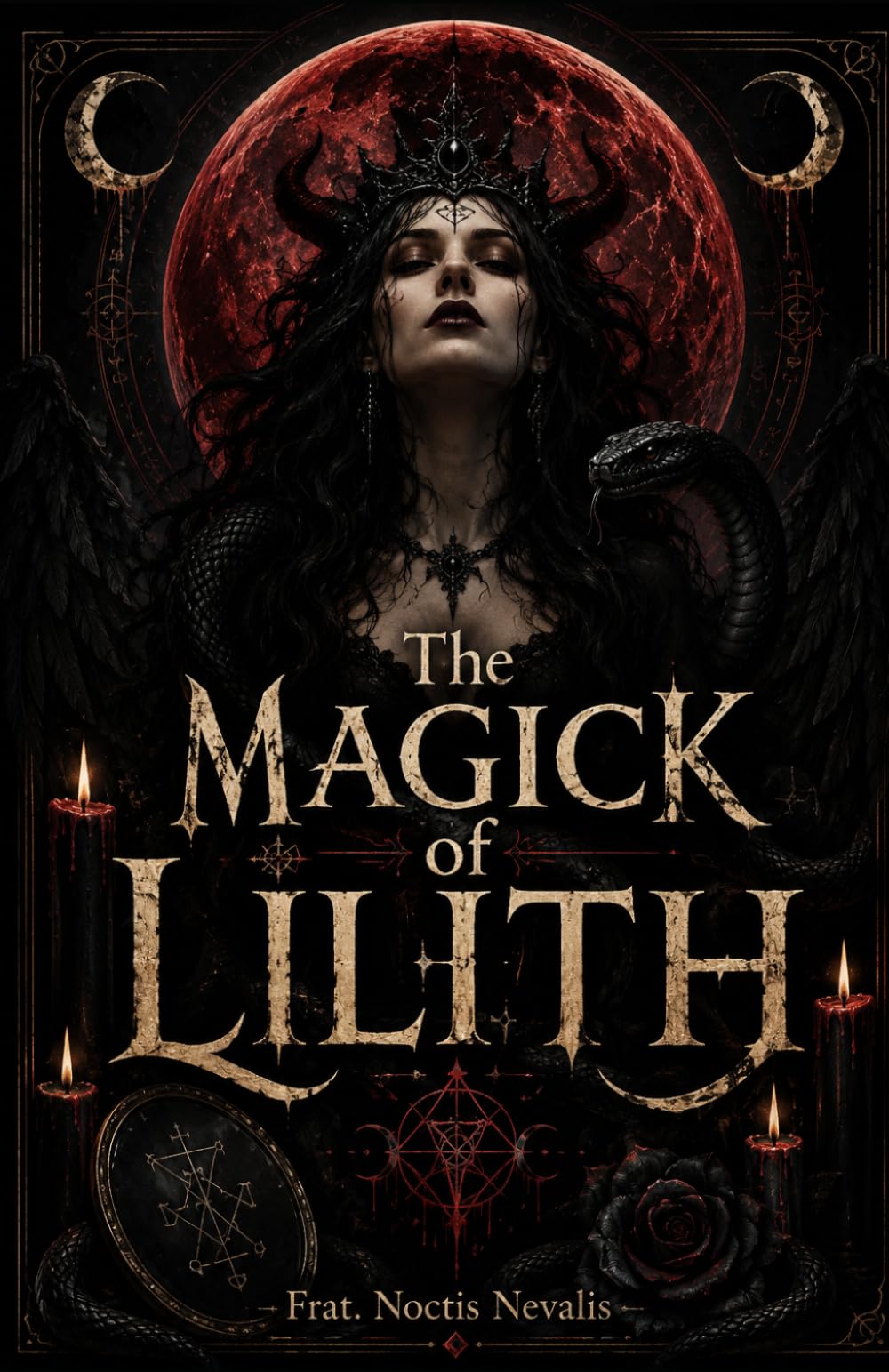 The Magick of Lilith: A Grimoire of Dark Feminine Power, Black Magick Rituals, Demonic Invocation, Shadow Work, and Witchcraft (The Black Grimoire Collection: Evocation • Necromancy • Ritual Magic)