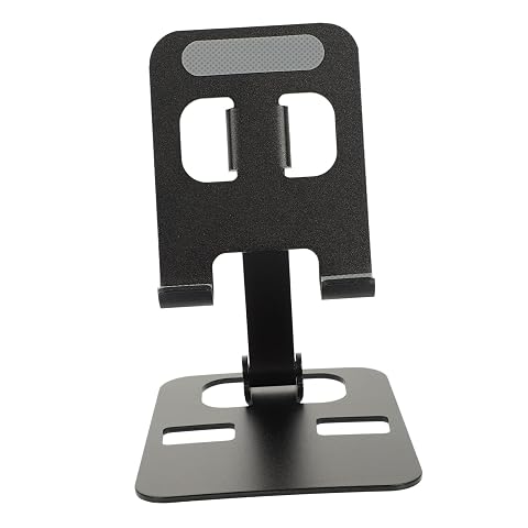 CAXUSD Desktop and Tablet Stand Foldable Bracket for Home Office -Skid Design Portable Support for and Tablets for