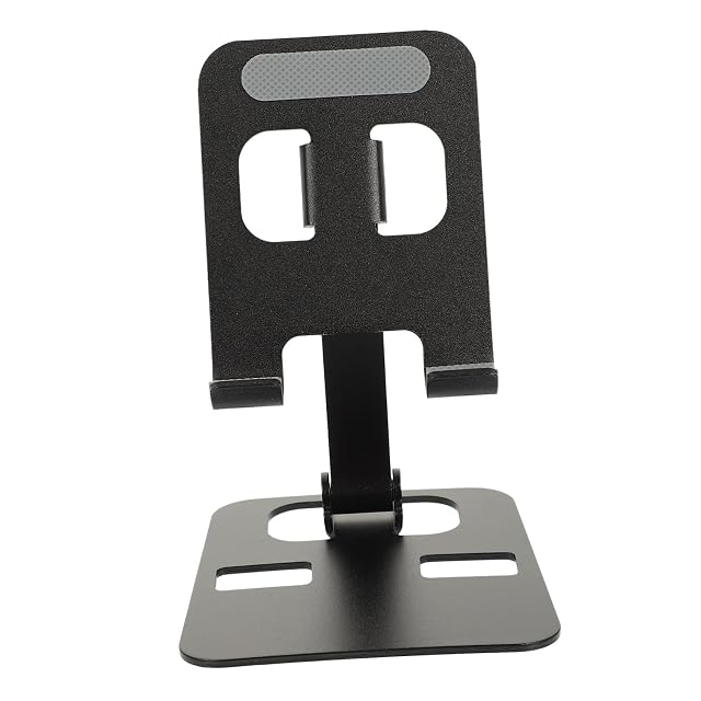 CAXUSD Desktop and Tablet Stand Foldable Bracket for Home Office -Skid Design Portable Support for and Tablets for