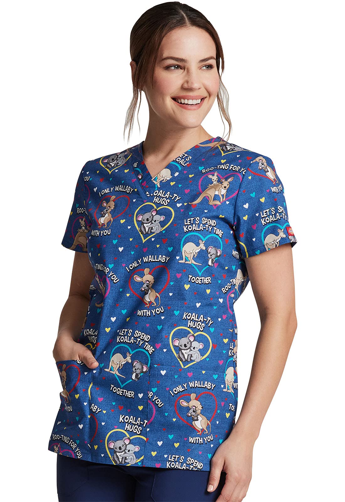 Dickies V-Neck Top Camice Medico Donna