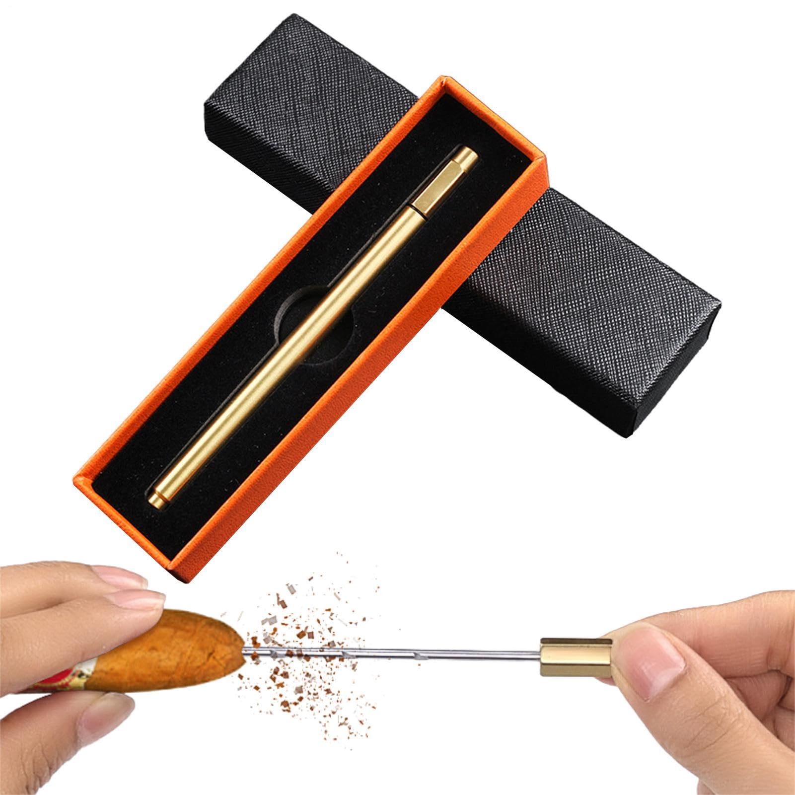 Punch cigarros accesorios tool travel con aguja de precisión 8