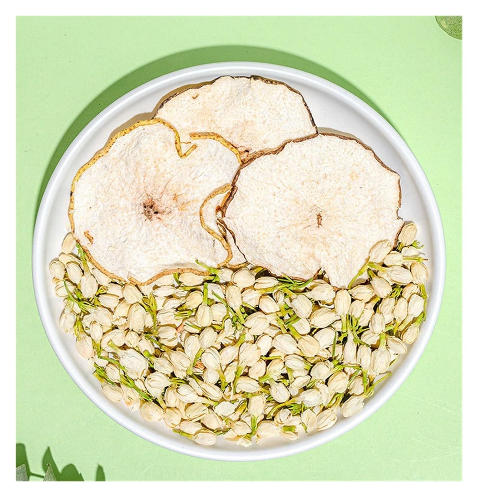 Tè Pera e Gelsomino 80g (8g x 10 buste) Tisana alla frutta alle erbe confezionato singolarmente(3pcs)