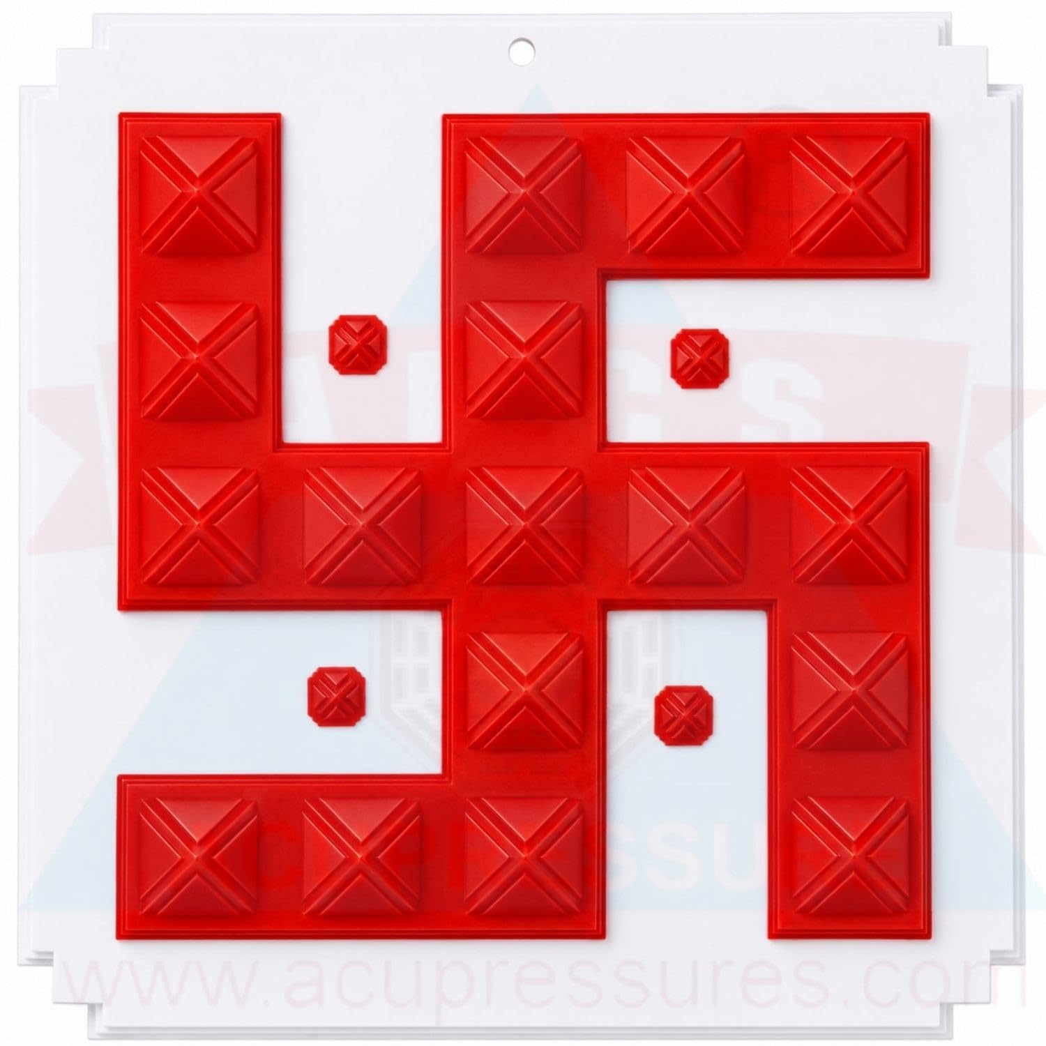 ANCS Shubham Swastik Yantra for Fortune and Wellness - I - 9" X 9"-image-16