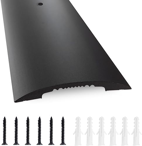 NeatiEase Umbrales de puerta resistentes para puertas exteriores, puertas interiores, umbrales de aluminio de 36 pulgadas para puertas, tira de