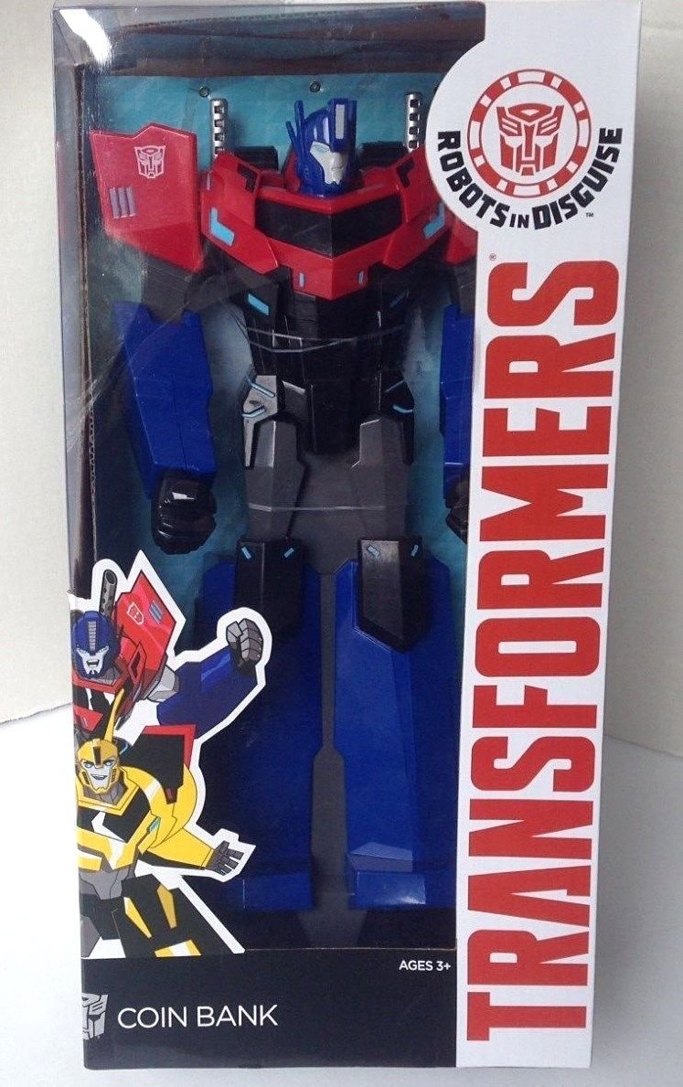 Amazon.co.jp: トランスフォーマー ロボットインディグイズ オプティマスプライム キッズ コイン 貯金箱 : おもちゃ