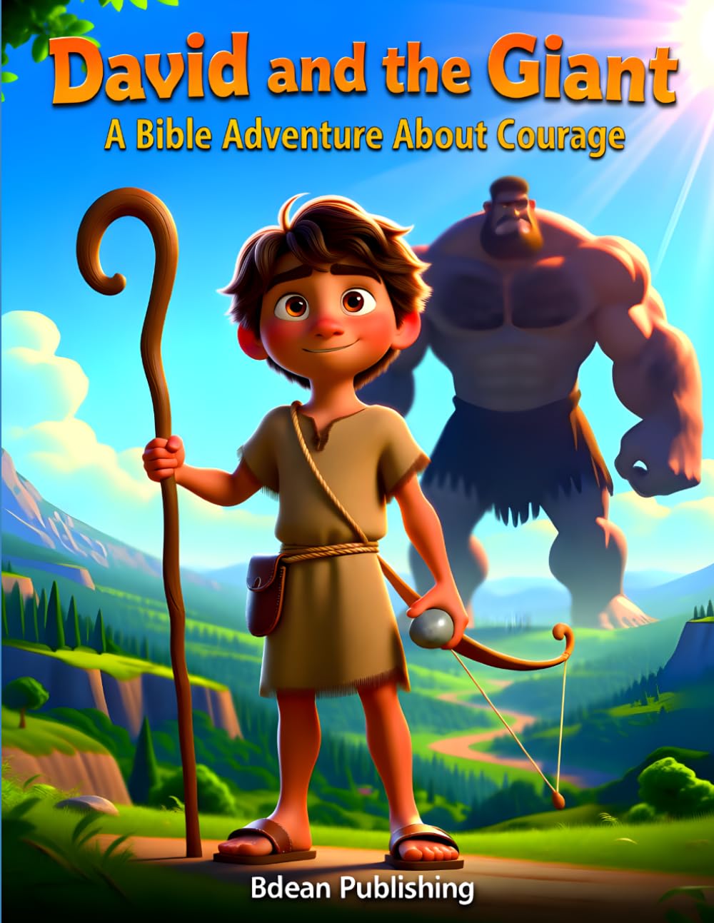 David and the Giant: A Bible Adventure About Courage: A Fun and Faith-Filled Bible Adventure About Trust, and God’s Strength