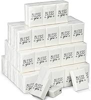 Vista 20 de Therwen Paquete de 100 Pañuelos de Bolsillo Paquetes de Viaje a Granel 1000 Hojas Mini Pañuelos a Granel 3 Capas Tamaño de Viaje Pequeño Papel