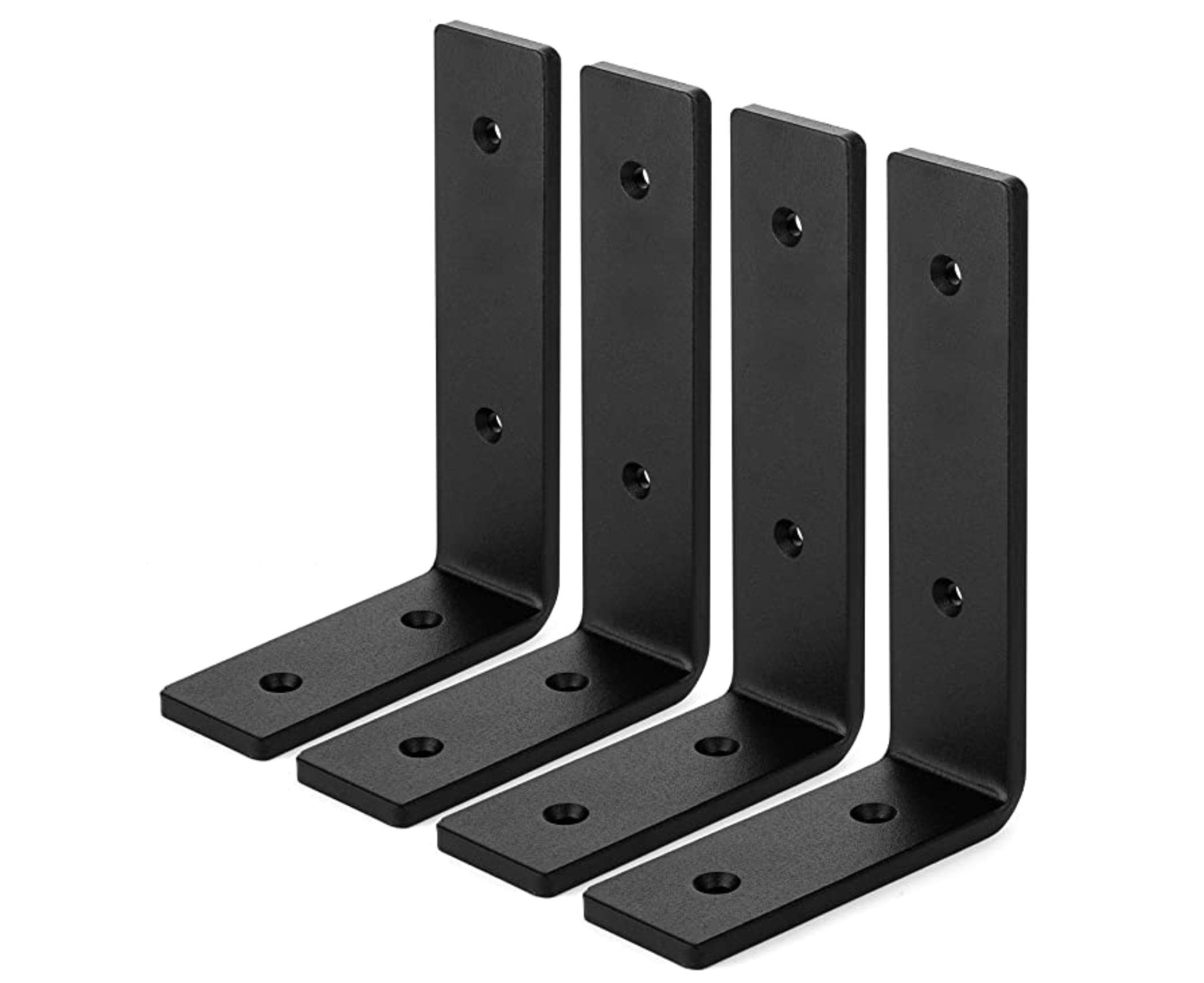 Buy VDR L Shaped Shelf Brackets Heavy Duty Industrial Modern Iron Wall
