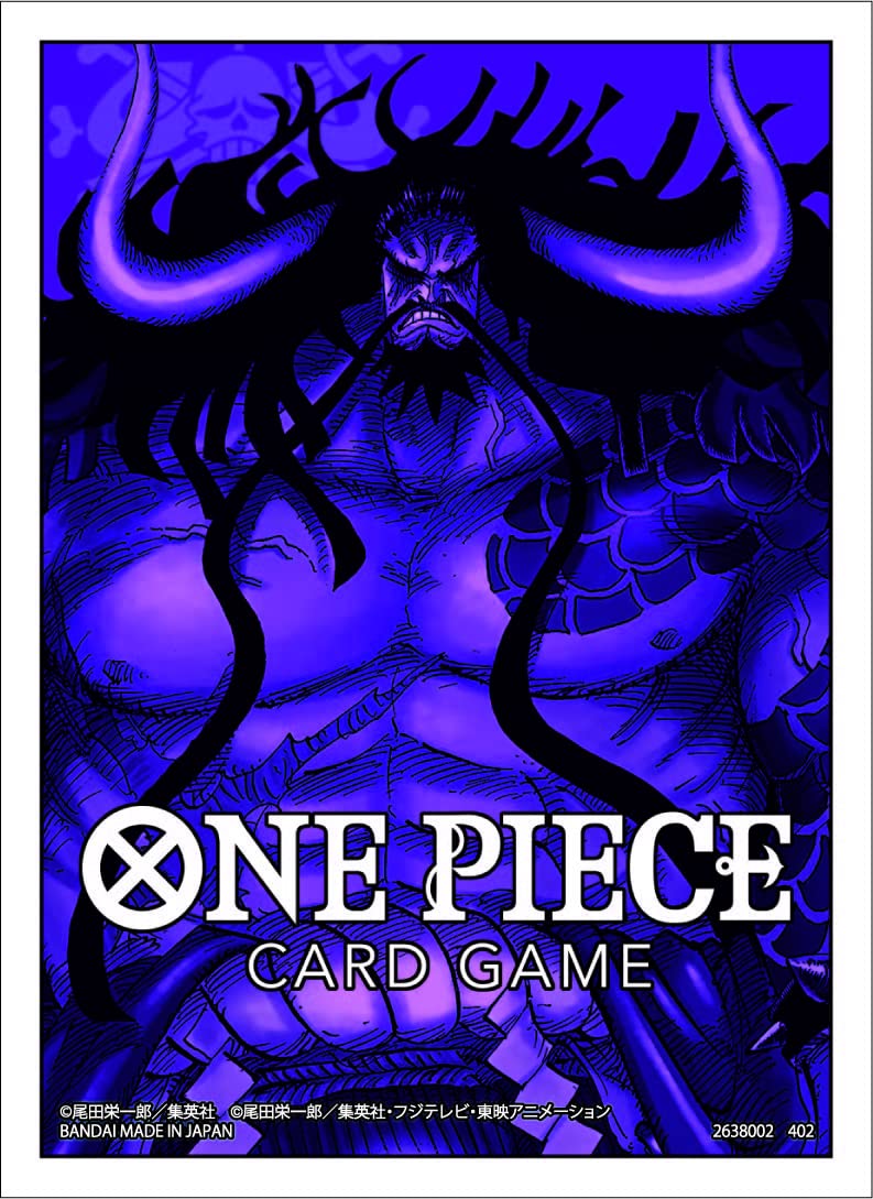 Amazon.com: ONE Piece Card Game Official Card Sleeve 1 Kaidou : Toys & Games