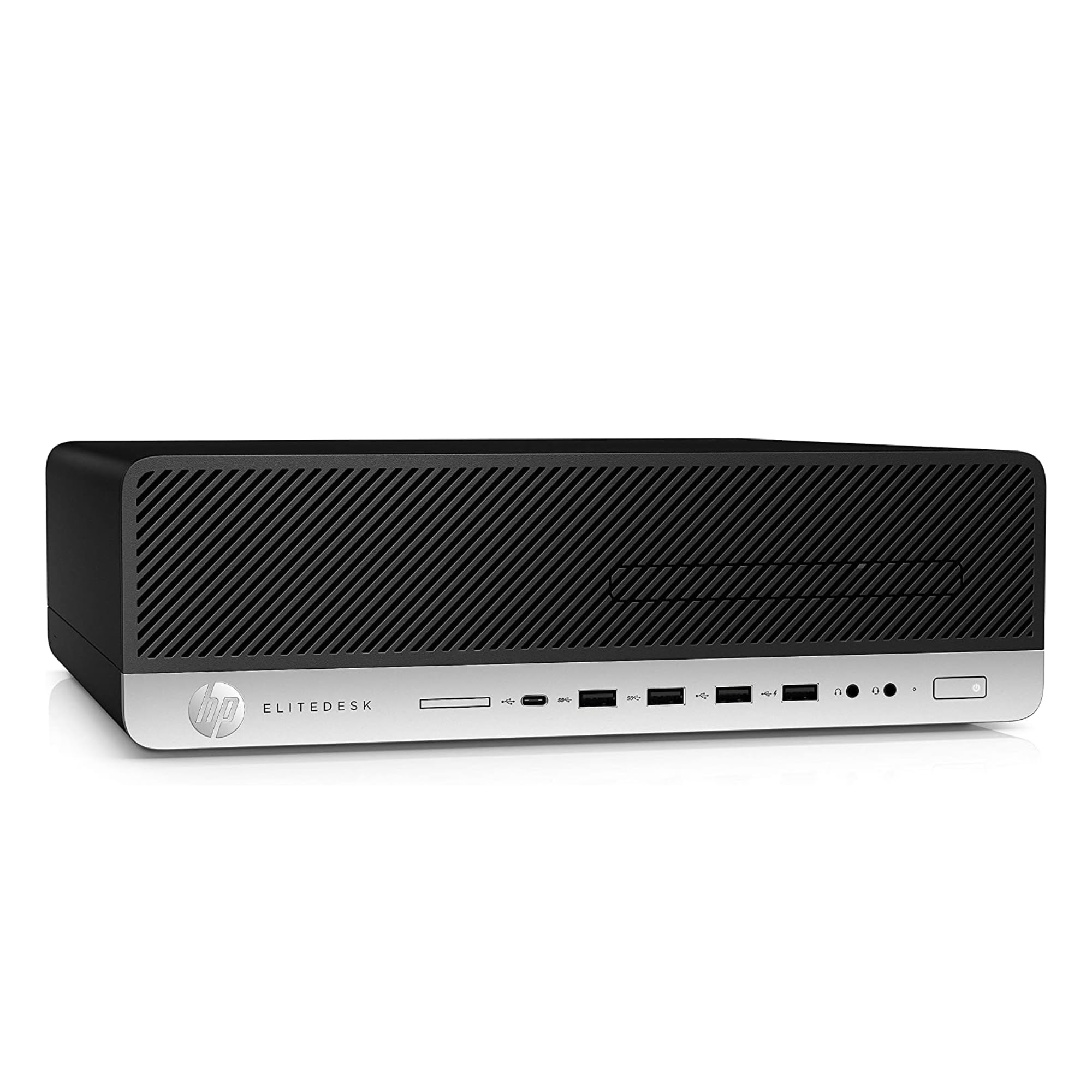 HP, Pc Desktop SFF Pronto All'Uso, Computer Pc Fisso Intel i5-8500 6 Core 3 GHz, Ram 16Gb, SSD 256Gb, Wi-FI, Libre Office, Win 11 Pro (Ricondizionato)
