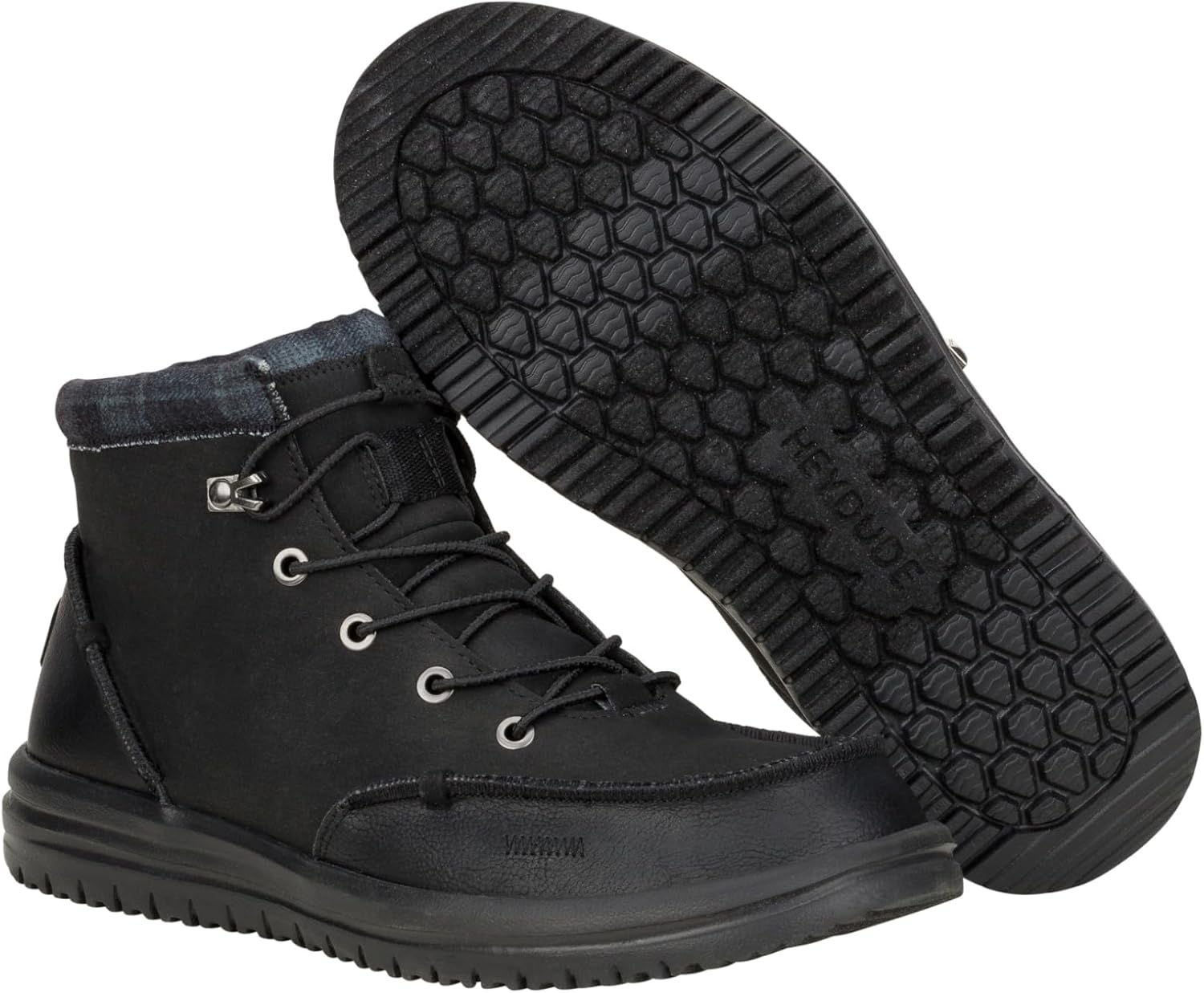 Hey Dude Mens Bradley Black 8 Medium