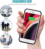 Vista 7 de Funda de batería para iPhone 8/7/6s/6/SE 2020 (2ª generación), 6500 mAh, cargador portátil, batería recargable, funda de carga compatible con iPhone