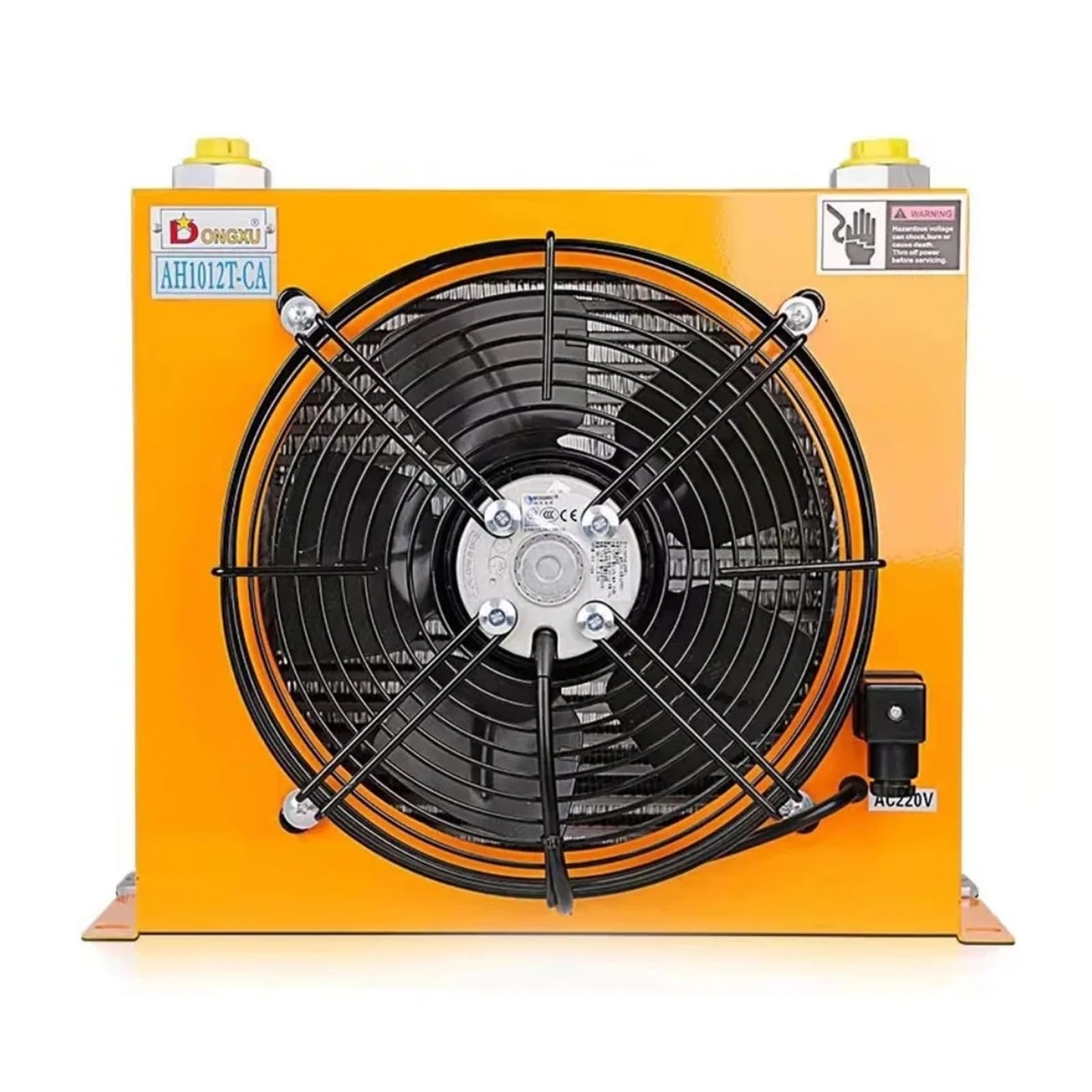 Radiatore idraulico in alluminio con ventola di raffreddamento 60W 100L/Min AH1012T-CA for macchine da passeggio di ingegneria Operazione stabile