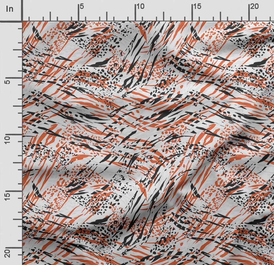 Soimoi Unstitched Crepe Fabric, 1 Yard - 42