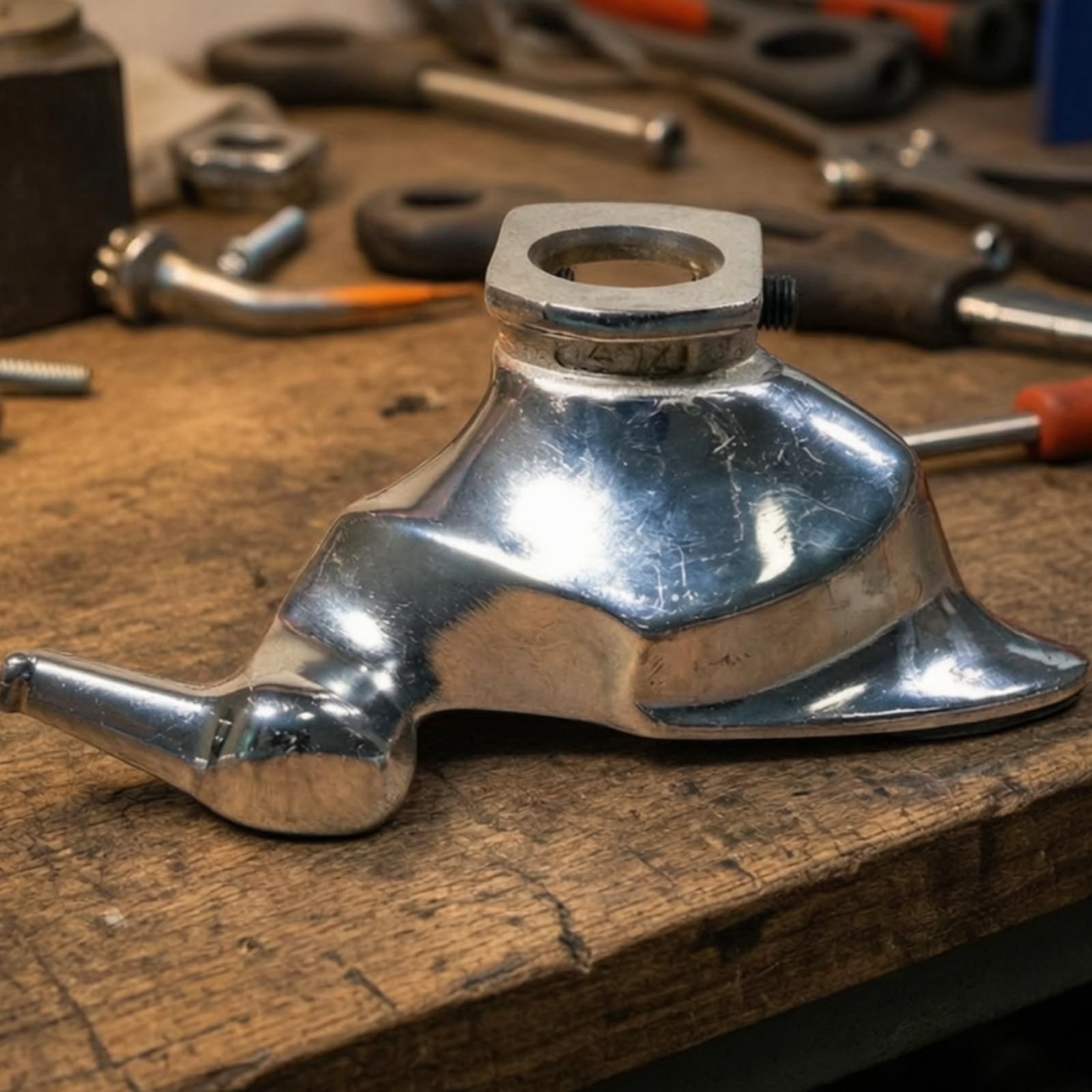 Metallener Reifenabziehkopf für Montiermaschine mit Verschleißfester Beschichtung Und Zentraler Befestigungsöffnung zur Einfachen Installation für Den, style to 1, Konusbohrung