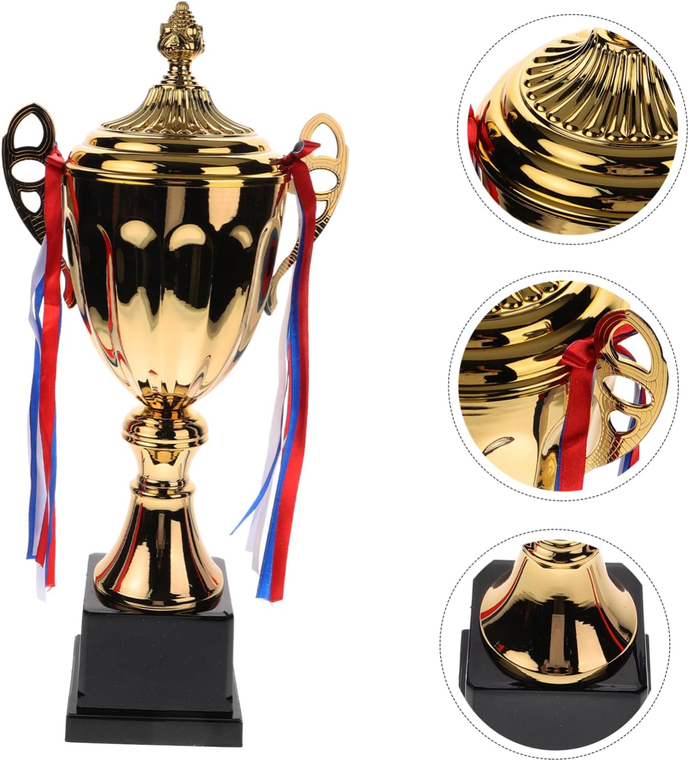 Competitions Soccer Trophy Cup Metal Award for Sports Match Game Ceremony Honor Trophy