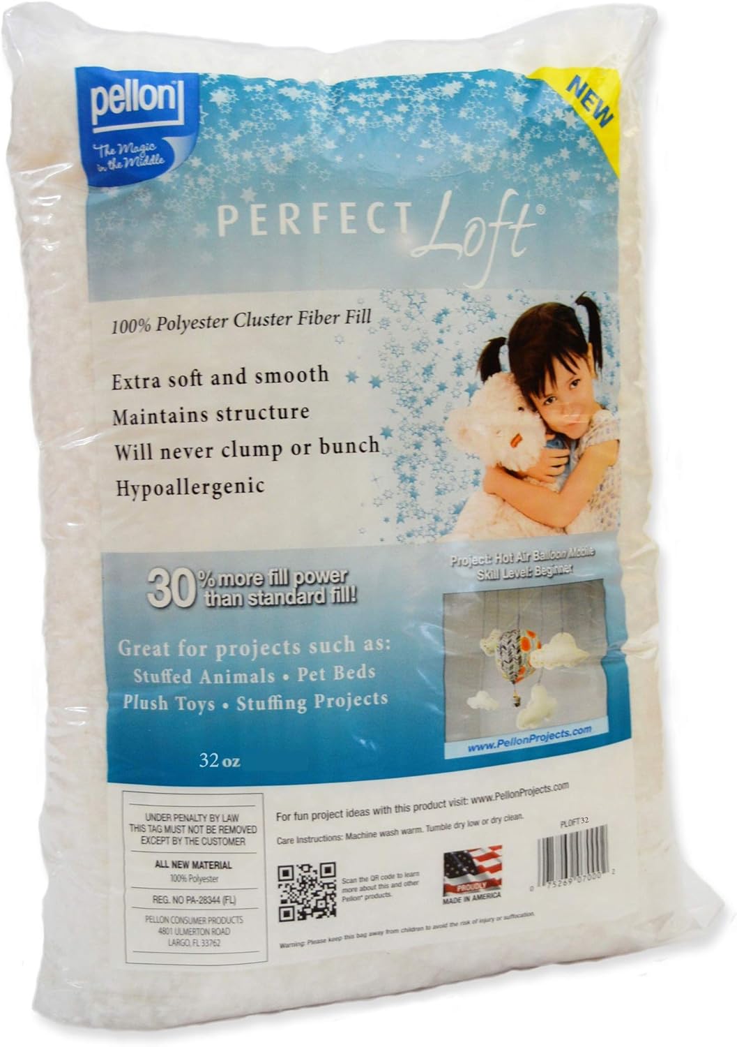 Pellon White Fiber Fill