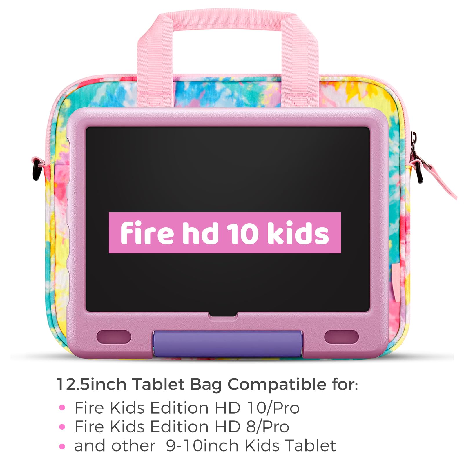 Choco Mocha Funda para tablet para niños y niñas, (10-12.5 pulgadas)