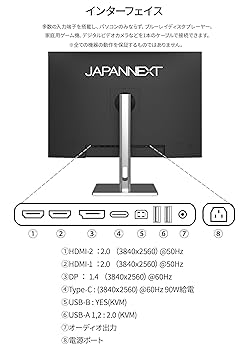 Amazon.co.jp: JAPANNEXT 28.2インチ モニター IPS ディスプレイ