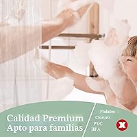 Vista 3 de Barossa Design Peva - Cortina de ducha