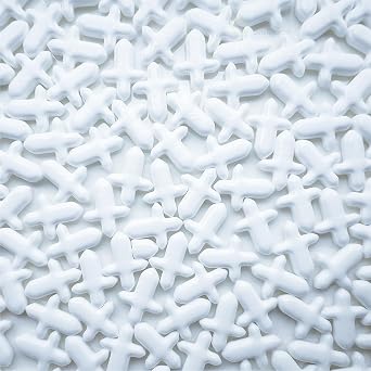 SE Si&Moos Edible White Candy Cross Sprinkles Christian Cupcake Sprinkles | First communion,religious sprinkles,jesus sprinkles,religious easter decors,baptism edible cake decorations 3 OZ