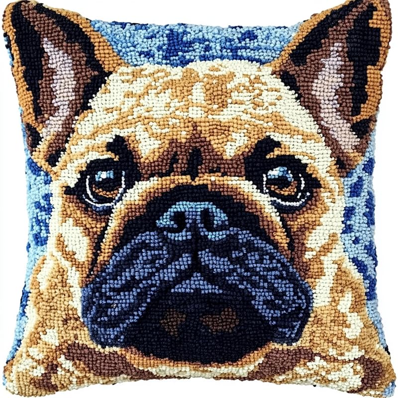Juego de cojines de anudar DIY para decorar tu sala con manualidades hechas por niños y adultos