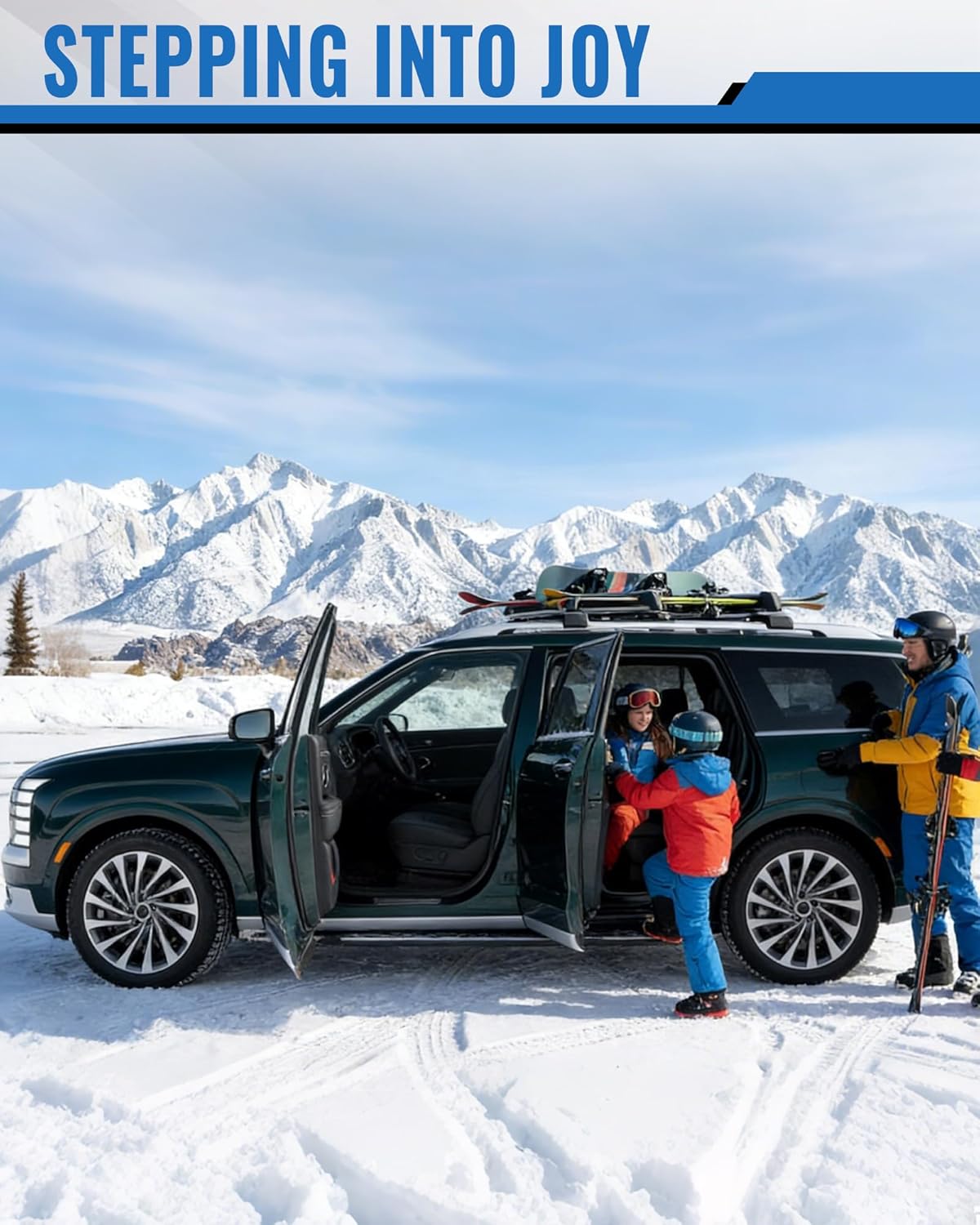 Side Steps Running Boards for Hyundai Palisade 2026, Heavy Duty 500lbs Capacity, No Drilling Required