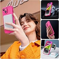 Vista 113 de TOCOL Funda magnética 3 en 1 para iPhone 15 Pro, mejorada [protección completa de cámara] con 2 protectores de pantalla, compatible con MagSafe, Gris