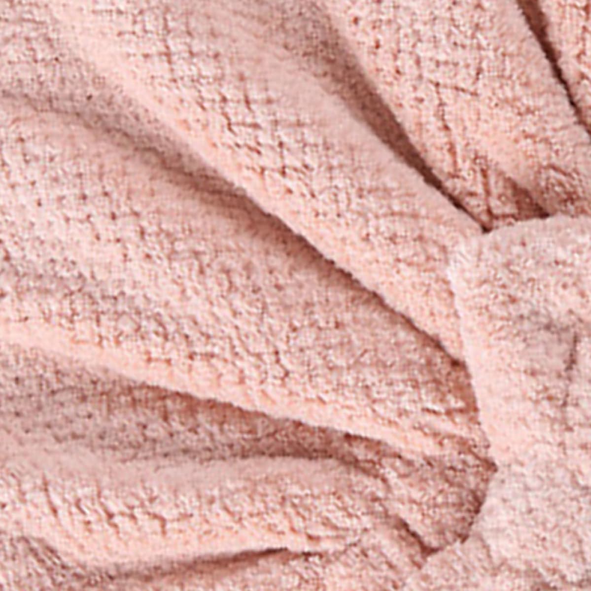 SHOWERORO Coral Fleece Hair Drying Cap Water Absorption, Quick Dry Pink