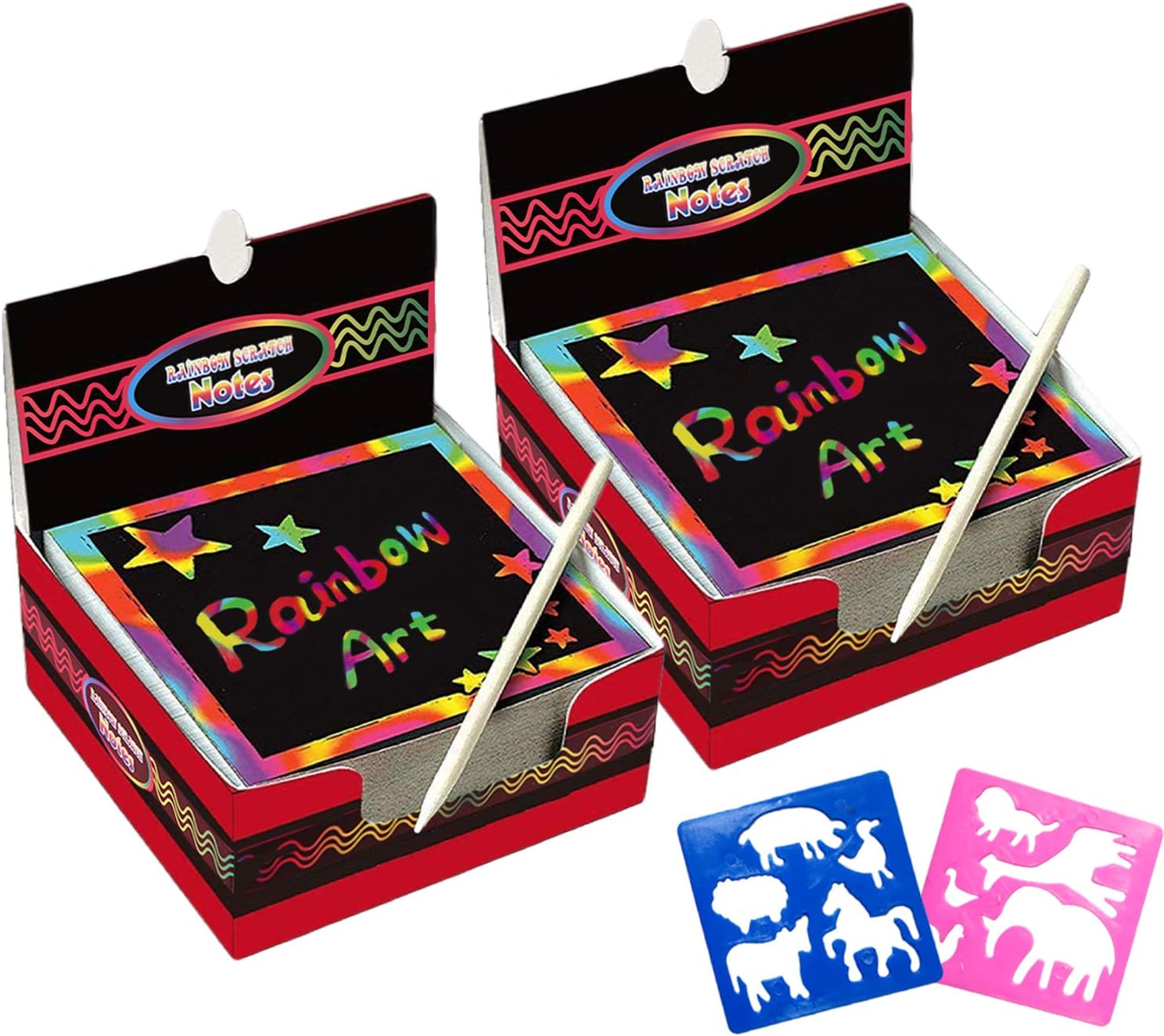 Nacnic Scratch-Art Blätter - Kratzbilder Venedig, Berlin, Budapest