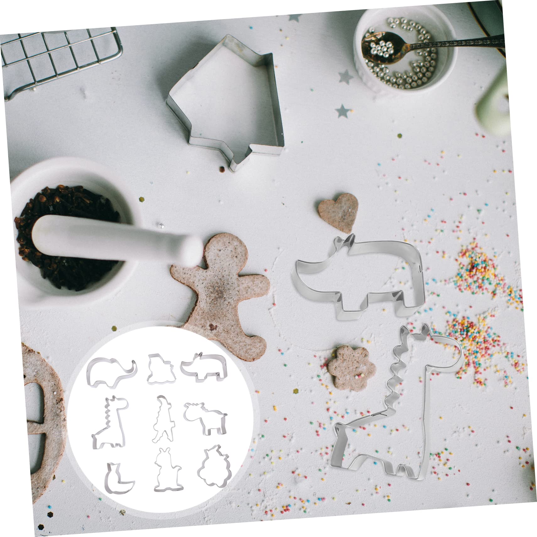 TOPBATHY 27pièces Emporte Animaux De à Biscuits Pour Décoration De Gâteaux Et Pâtisseries Outils De Pâtisserie Pour Et Événements