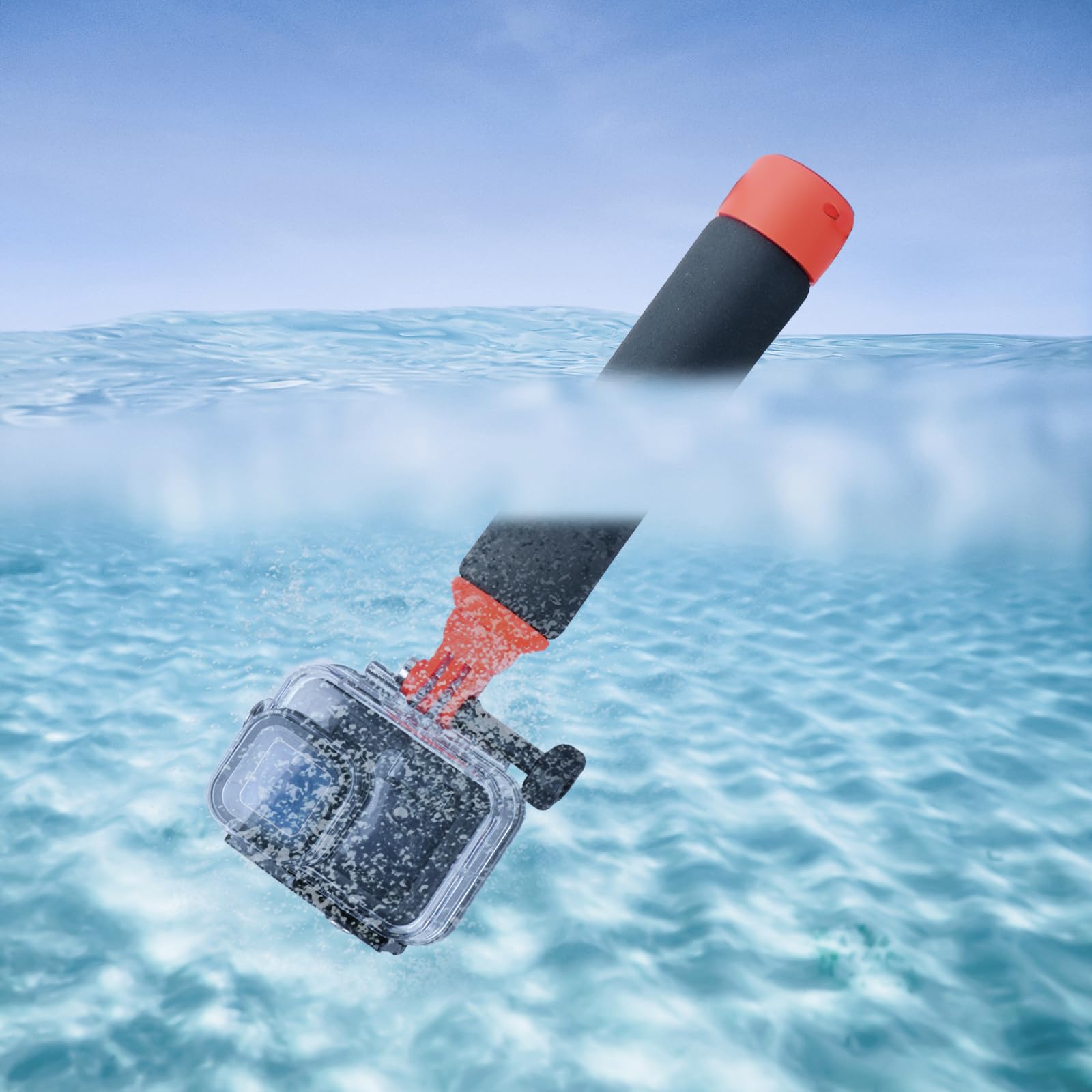 フローティングハンドグリップ 水中カメラ シュノーケリング GoPro