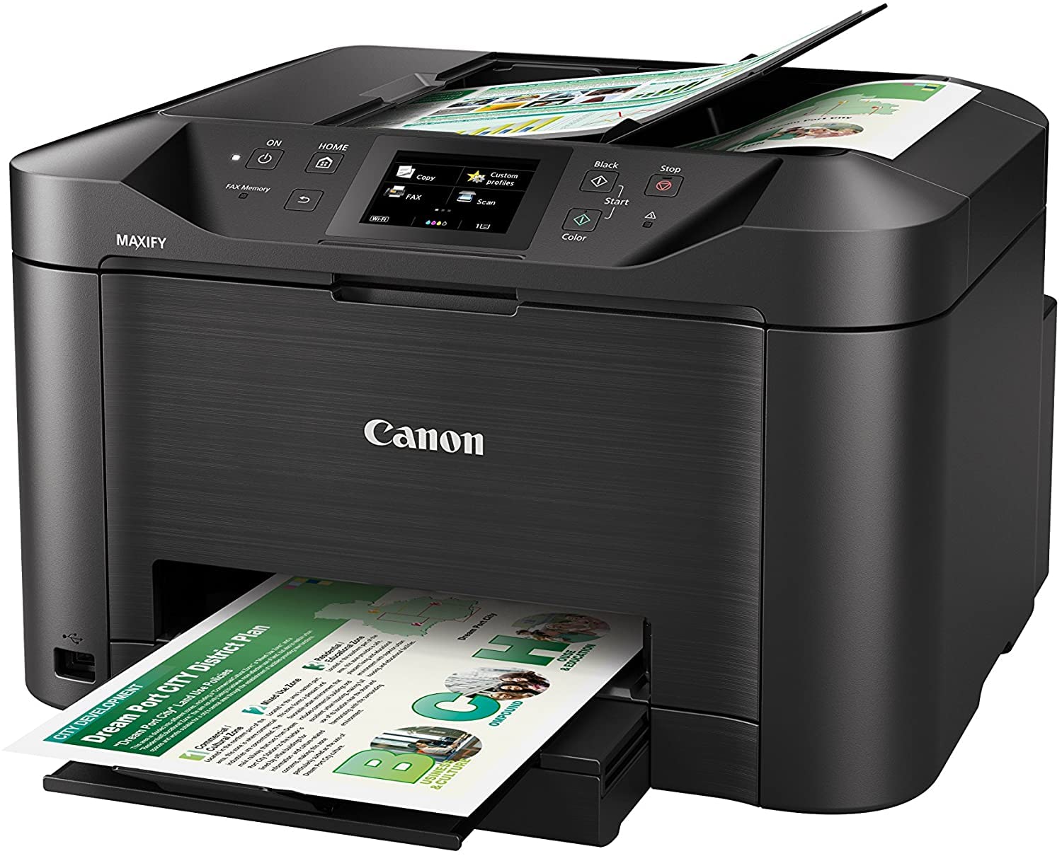 Stampante Multifunzione Canon Maxify MB5150 - Stampante Inkjet Con Fax, Wi-Fi, 24 Ipm - Foto 9