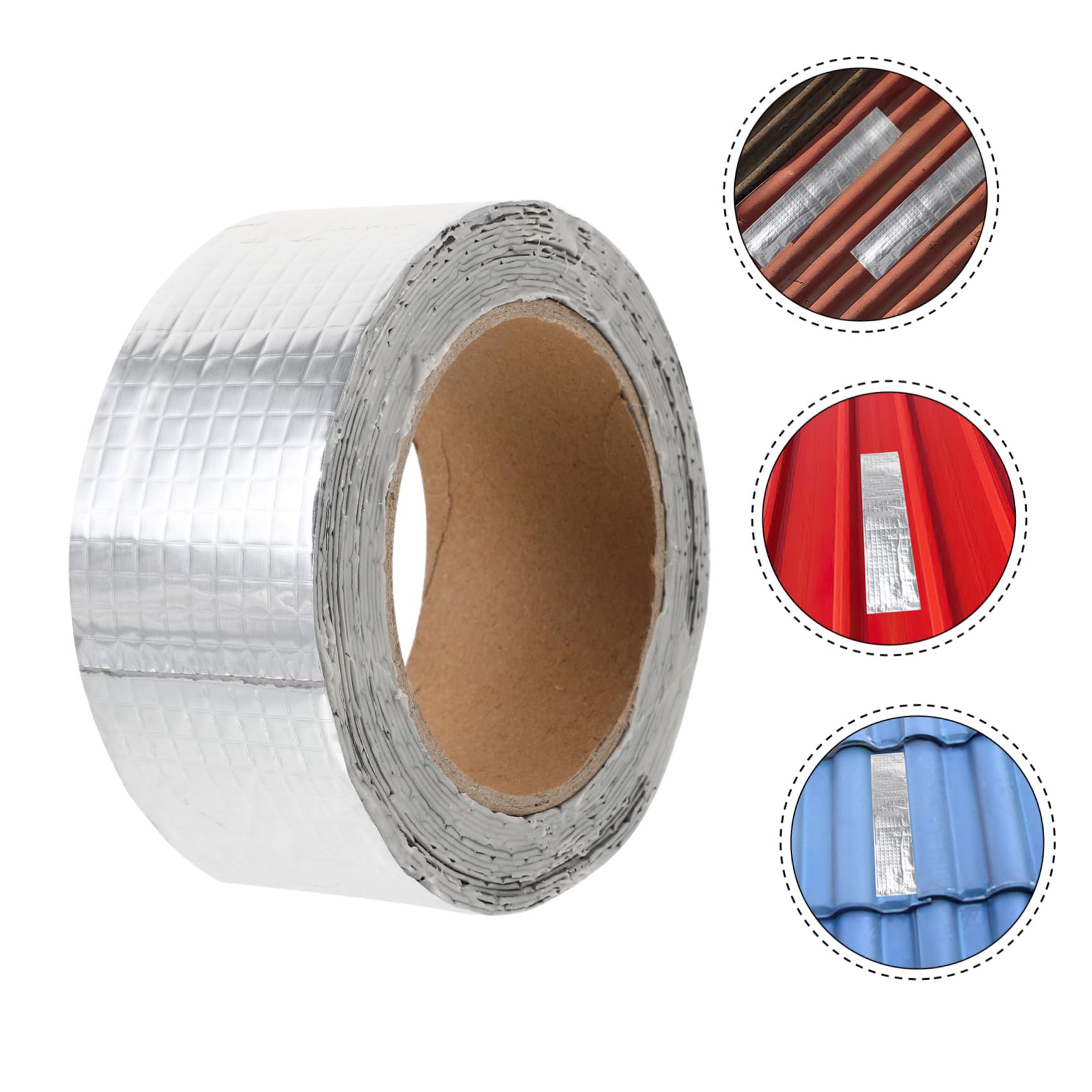 2 piezas Cinta Butilo Adhesiva Selladora Resistente para Reparaciones de Fugas Tejados y Ventanas Fácil Instalación Superficies Irregulares Pack de Unidades X