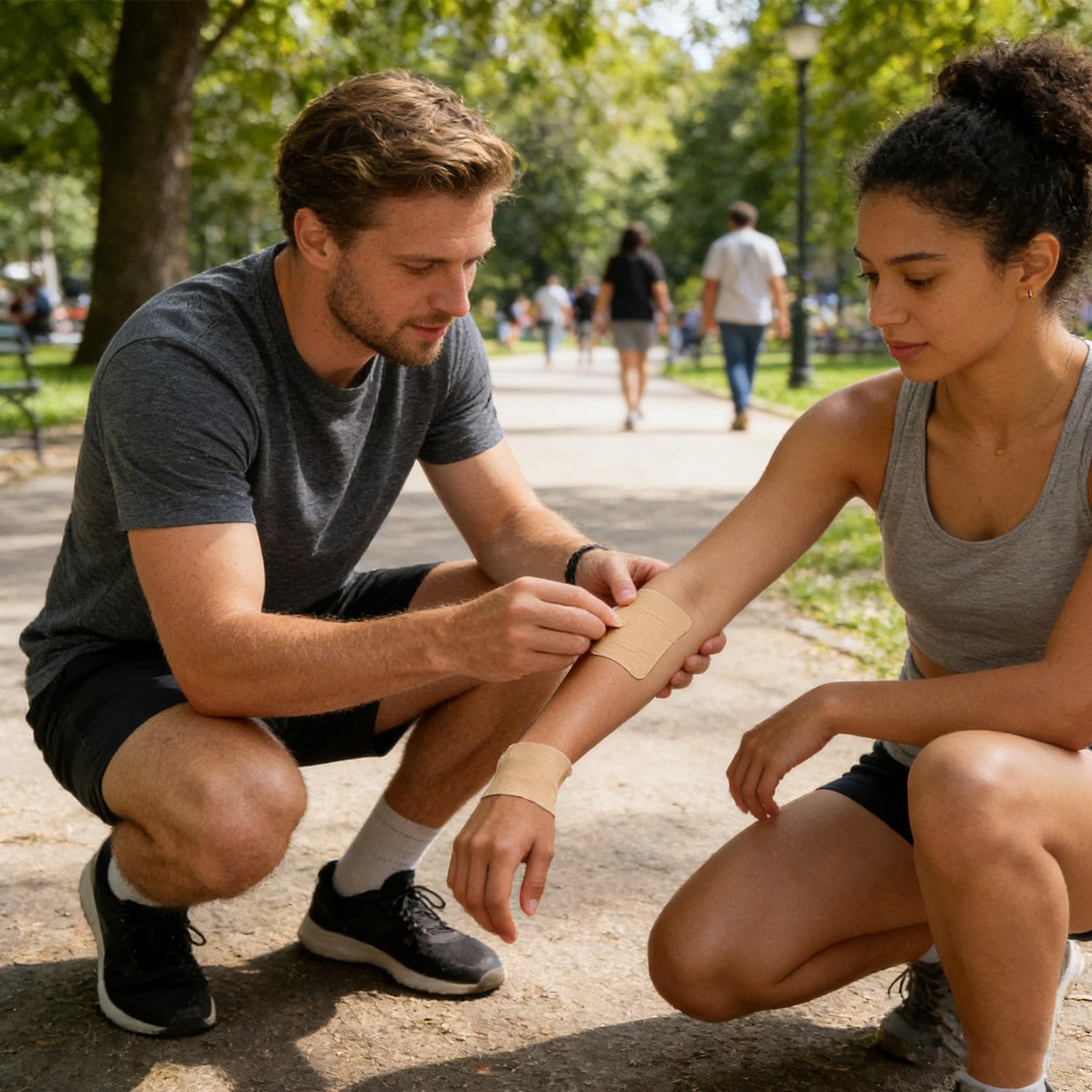 Ginocchiere | Cerotti per ginocchia O-riginal, Knee Pa-in Relief Patch, 6 cerotti lenitivi delicati per uso quotidiano, lavoro in ufficio e attività sportive leggere per lenire le articolazioni