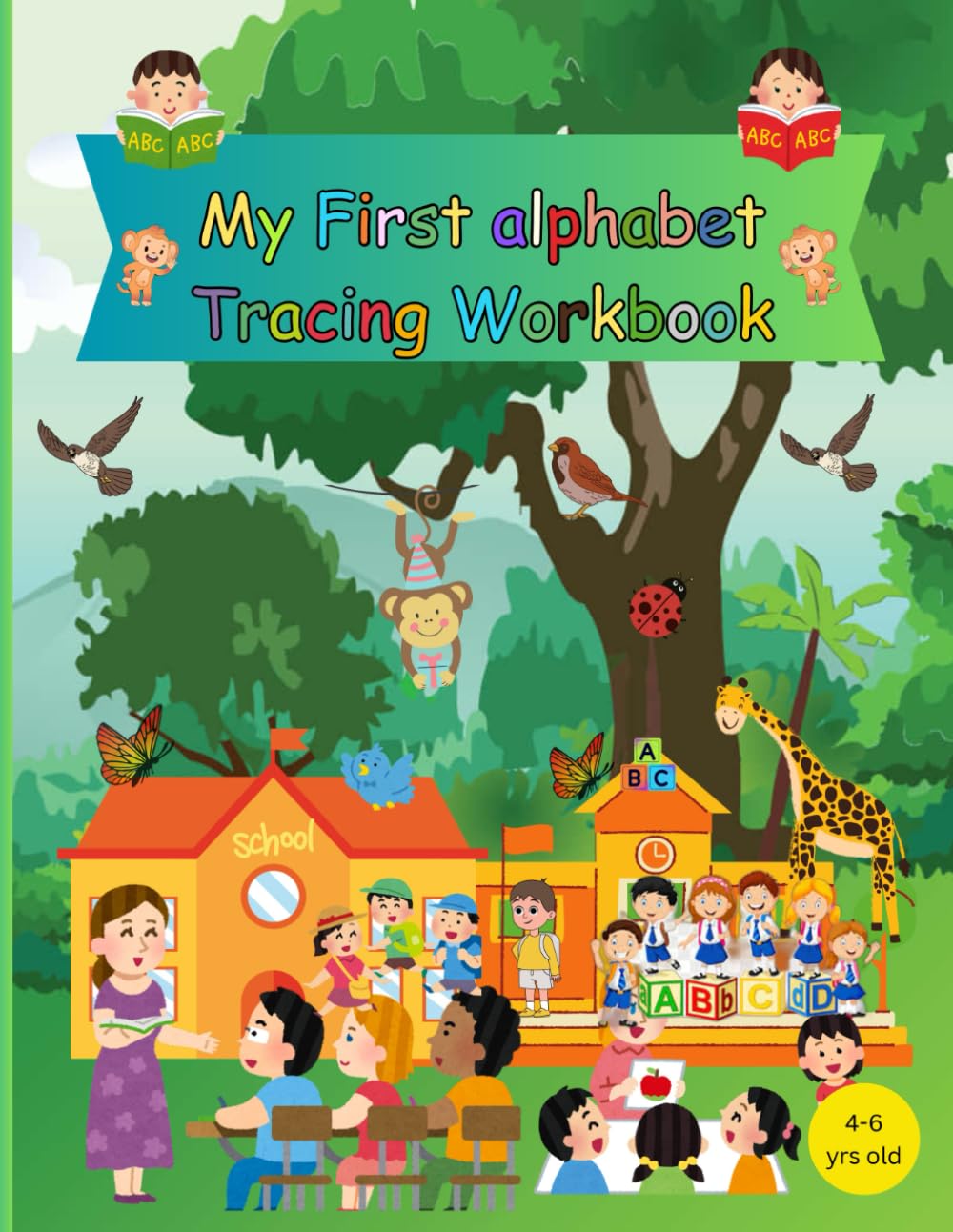 ABC Letter Tracing for Kids: Handwriting Practice Workbook for Preschool and Kindergarten