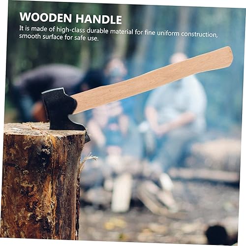 Miniatura 7 de Mango de repuesto para hacha, mango de nogal de repuesto, material natural resistente, fácil de instalar