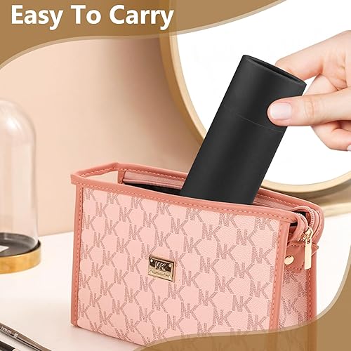 Miniatura 6 de BOSMIOW 8 tubos de cartón kraft negro de 3.4 fl oz con tapas, tarros de cartón redondos vacíos, botella de embalaje de aceite esencial, recipientes