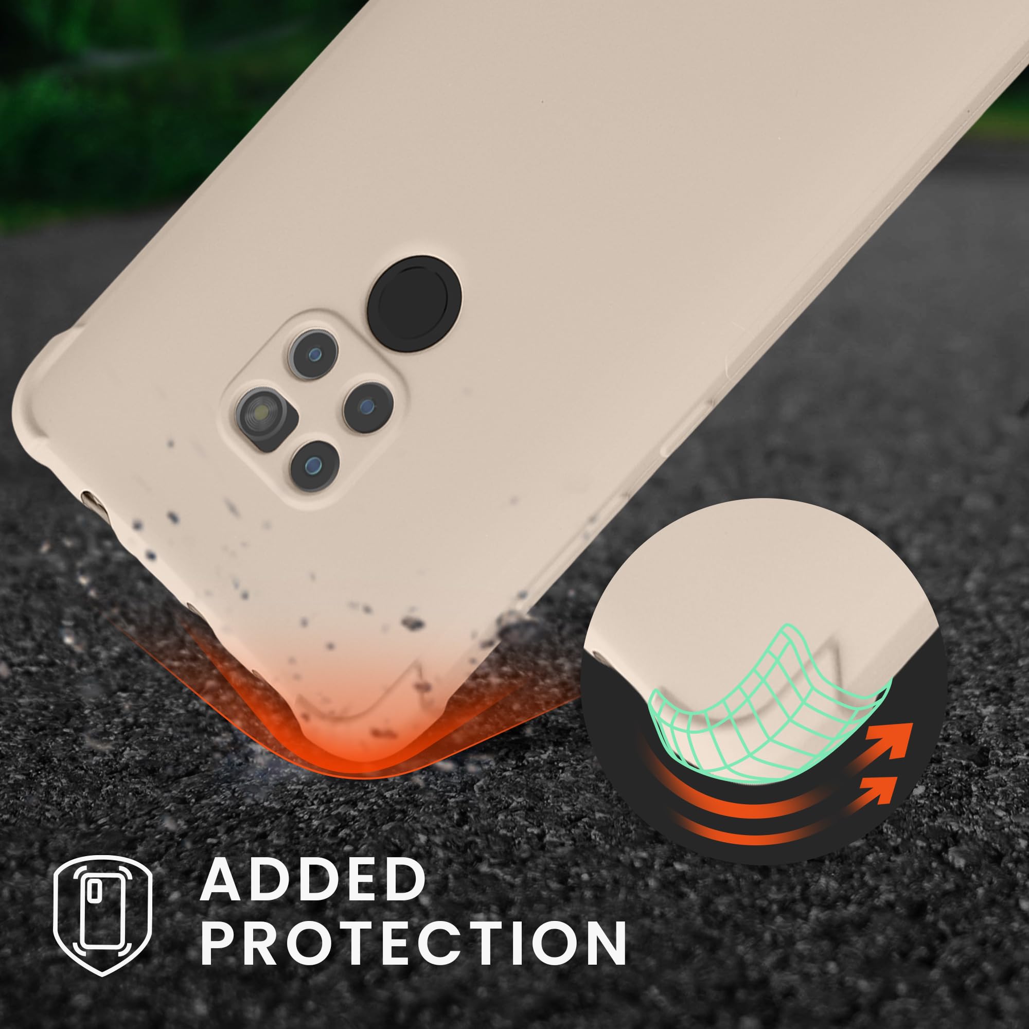 Kwmobile Custodia Huawei Mate 20 Pro – Cover Morbida TPU Trasparente Con Cordino
