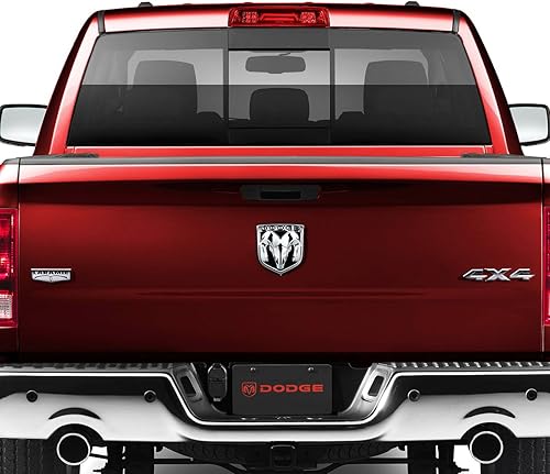 Miniatura 6 de DNA MOTORING 3BL-DRAM09-3D-LED-RD Lente roja 3D LED de montaje alto 3 tercera luz de freno Compatible con Dodge Ram 150010-17 Ram 2500 3500 09-17