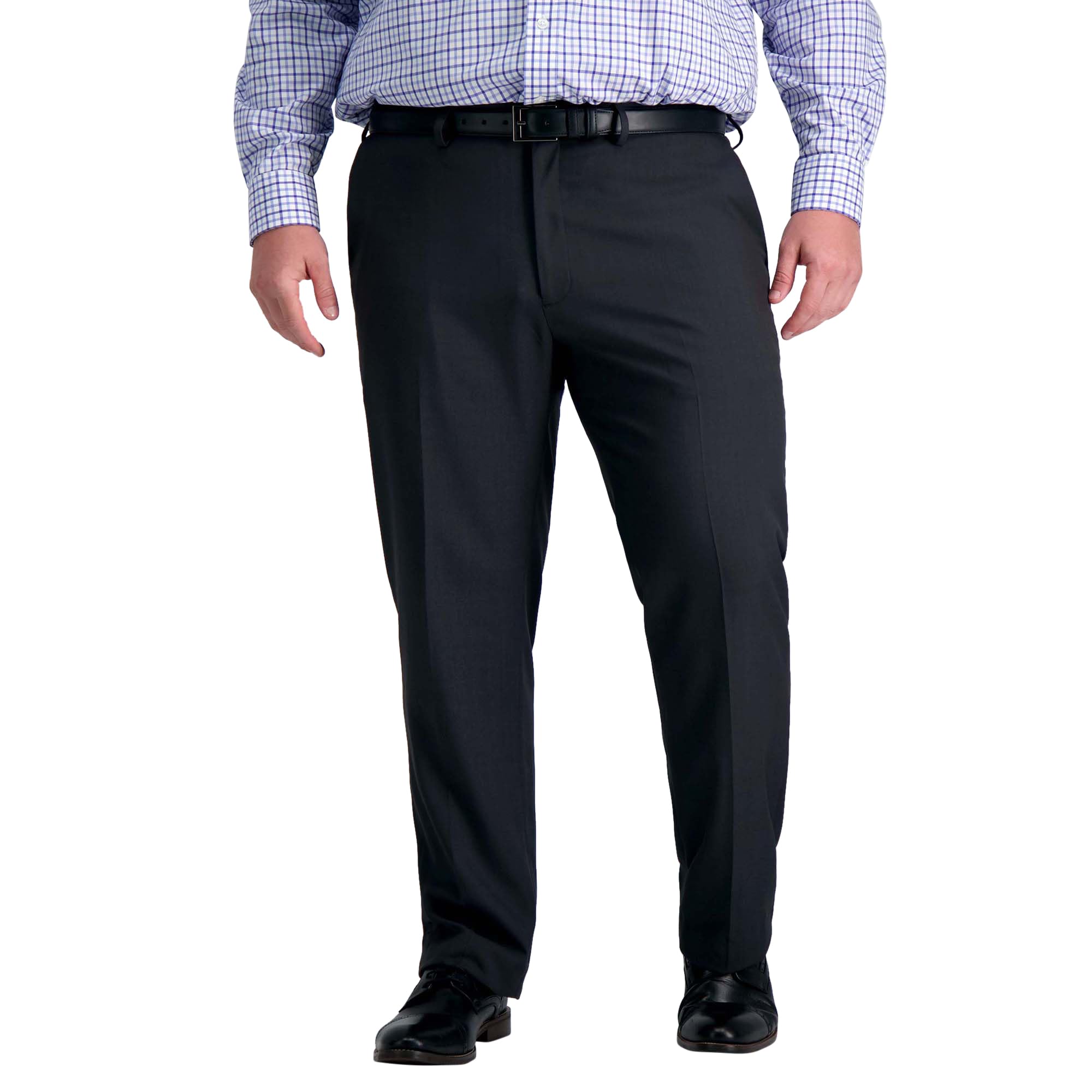 Haggar Mens Premium Comfort Dress Pant-Straight Fit Flat Front (Regular and Big & Tall Sizes)