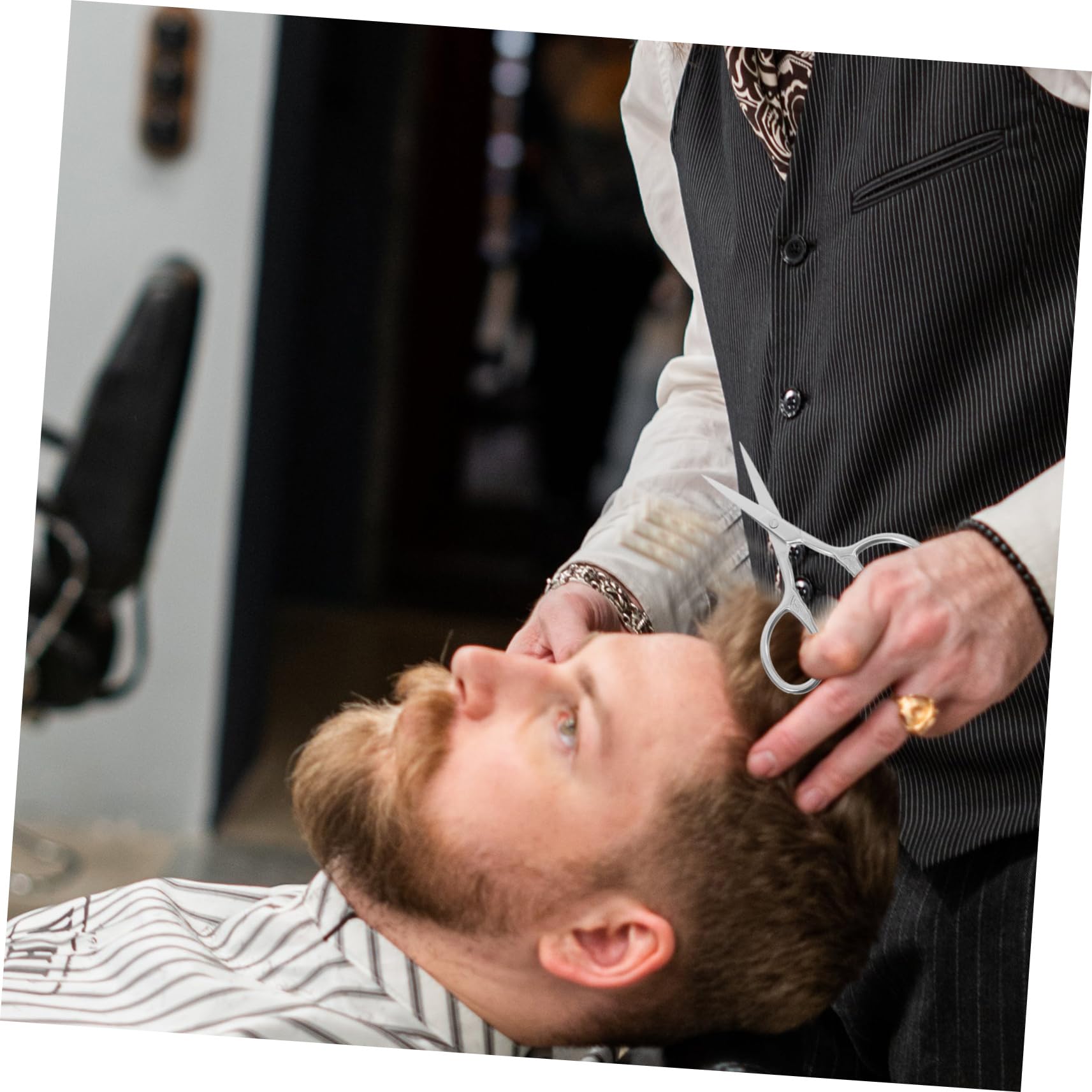 FRCOLOR 2 Set Di Eleganti Accessori Per Barba Kit Pettine Rifinitore Spazzola Custodia Da Viaggio Strumenti Per La Della Barba